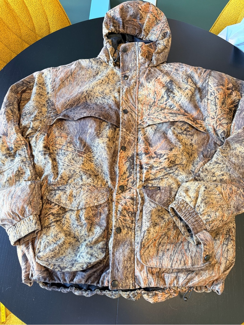 Men's Camo Insulated Parka Jacket - Yukon Gear